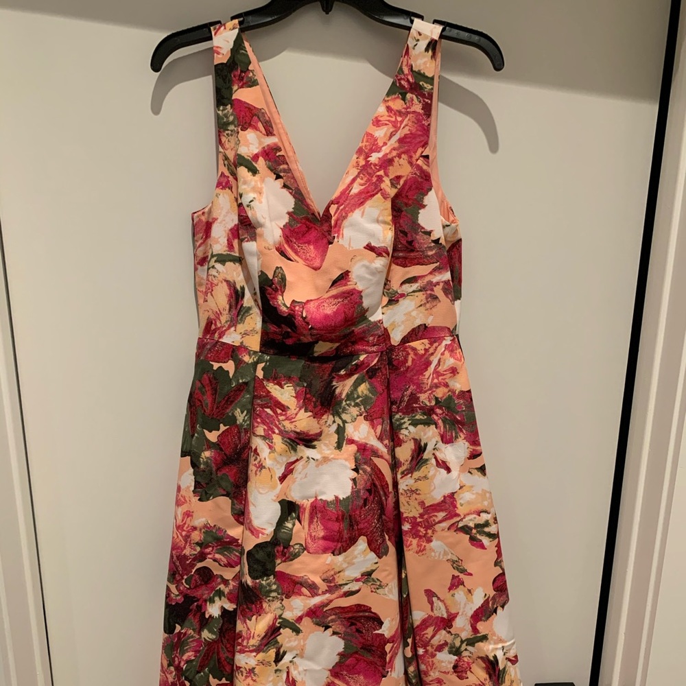 Floral Adrianna Papell dress